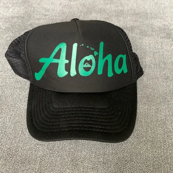 Quiksilver Aloha Hat Aloha Quiksilver Trucker Hat